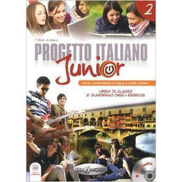 Progetto Italiano Junior 2 Studente ed Esercizi (+cd) (A2)
