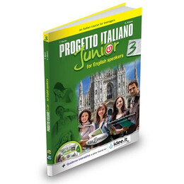 Progetto Italiano Junior 3 for English Speakers Studente ed Esercizi (+dvd)
