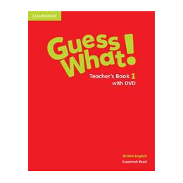 Guess What 1 Teacher's Book (+dvd)