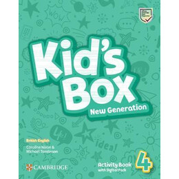 Kid's box new Generation Level 4 Workbook (+digital Pack)