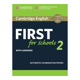 Cambridge fce First for Schools 2 Student's Book With Answers