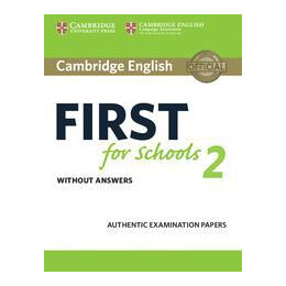 Cambridge fce First for Schools 2 Student's Book