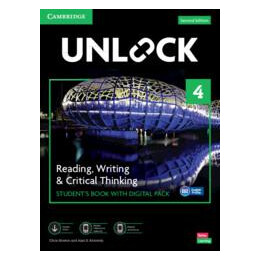 Unlock 4 Reading, Writing & Critical Thinking Student's Book (+digital Pack) 2nd Edition