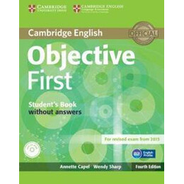 Objective First 4th Edition Student's Book Without Answers and cd-rom Revised 2015