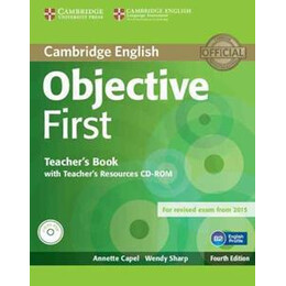 Objective First 4th Edition Teacher's Book (+cd+cd-Rom) Revised 2015 Βιβλιο Καθηγητη