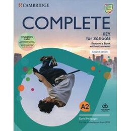 Complete ket for Schools Student's Pack (Student's Book+online+workbook+audio) Revised 2020
