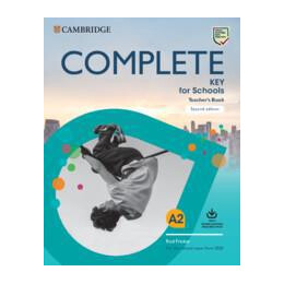 Complete ket for Schools Teacher's Book (+online Resources) Revised 2020