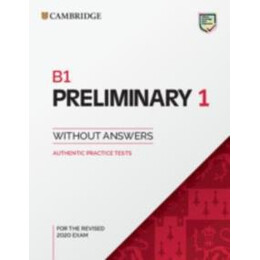 Pet Preliminary 1 Student's Book Revised 2020