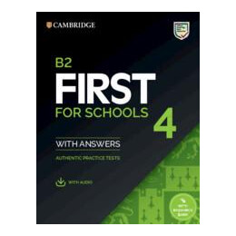 Cambridge fce First for Schools 4 Self Study (Student's Book With Answers & Audio)