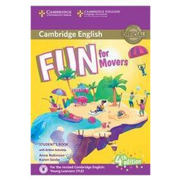 Fun for Movers Student's Book 4th Edition (+cd+online) 2018