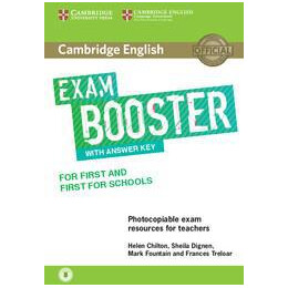 Engish Exam Booster for First and First for Schools (+answer Key+audio)