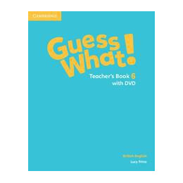 Guess What 6 Teacher's (+dvd)
