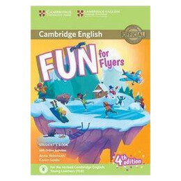 Fun for Flyers Student's Book 4th Edition (+cd+online) 2018