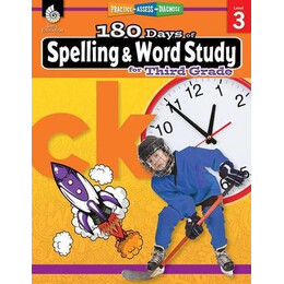 180 Days of Spelling and Word Study (Grade 3): Practice, Assess, Diagnose
