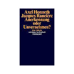 Anerkennung Oder Unvernehmen?