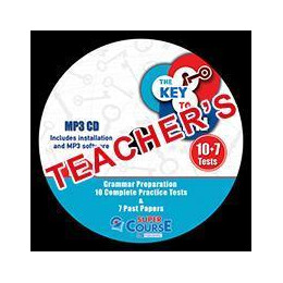 The key to lrn b2 10+7 (Grammar Prep. & 10 Pr.tests + 7 Past Paper) mp3 cd