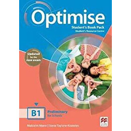 Optimise b1 Student's Book Pack Updated 2020