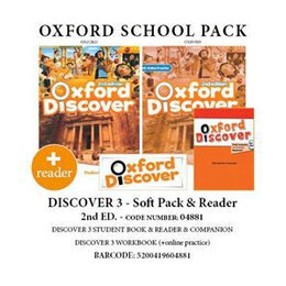 Discover 3 (ii ed) Soft Pack & Reader -04881