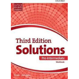 Solutions 3rd Edition pre-Intermediate Workbook