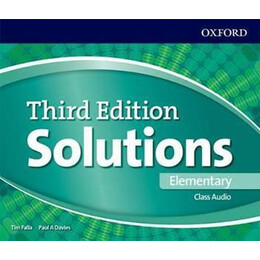 Solutions 3rd Edition Elementary Class Audio cds