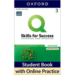 Q Skills for Success 3 Edition: Listening and Speaking 3: Student Book (+iq Online Practice)