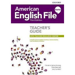 American English File 3rd Edition Starter Teacher's Guide With Teacher Resource Center