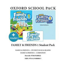 Family & Friends 1 2nd ed St/bk & Reader & new Companion (+multi-Rom) 2019