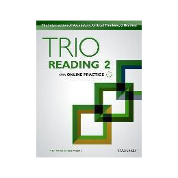 Trio Reading: Level 2: Student Book With Online Practice