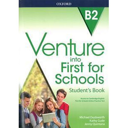 Venture Into First for Schools Student's Book (+wordlist)