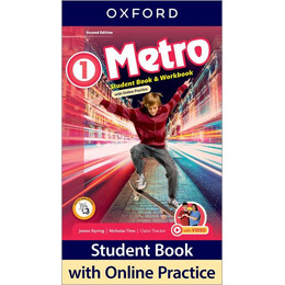Metro 1 2nd Student's Book & Workbook (+online Practice)