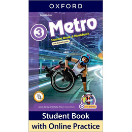 Metro 3 2nd Student's Book & Workbook (+online Practice)