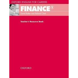 Oxford English for Careers Finance 1 Teacher's Resource Book