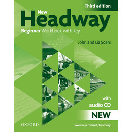 New Headway 3rd Edition Beginner Workbook With key and Audio Pack