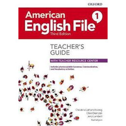 American English File 3rd Edition 1 Teacher's Guide With Teacher Resource Center