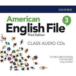 American English File 3rd Edition 3 Class Audio cds