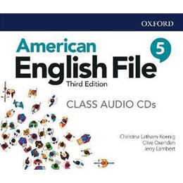 American English File 3rd Edition 5 Class Audio cds