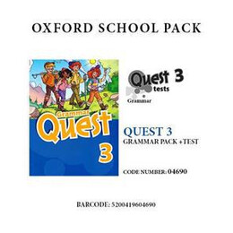 Quest 3 Grammar +Test Pack -04690