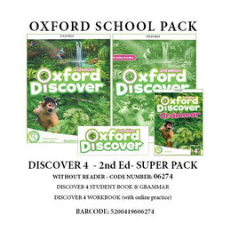 Discover 4 (ii ed) Super Pack (W/o Reader)