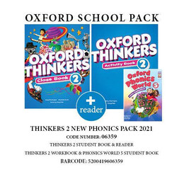 Thinkers 2 new Phonics Pack 2021 -06359