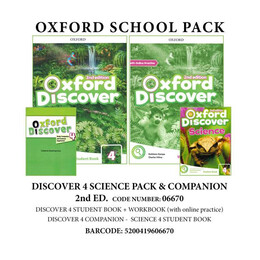 Discover 4 (ii ed) Science Pack (+companion) -06670