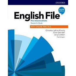 English File 4th Edition pre-Intermediate Student's Book With Online Practice