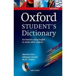 Oxford Student's Dictionary (+cd-Rom) 3rd Edition