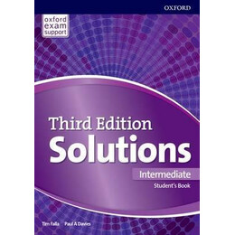 Solutions 3rd Edition Intermediate: Student's Book