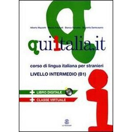 Qui Italia.it Intermedio b1 Studente (+cd-Rom)