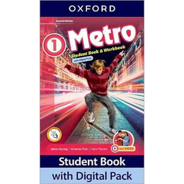 Metro 1 2nd Student's Book & Workbook (+digital Practice)