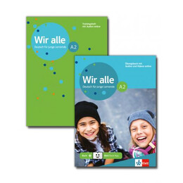 Wir Alle a2 Ubungsbuch (+ Online Audio + Klett -Book App)  und Trainingsheft (Set)