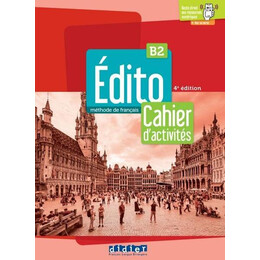 Edito b2 Cahier 4th Edition (+online)