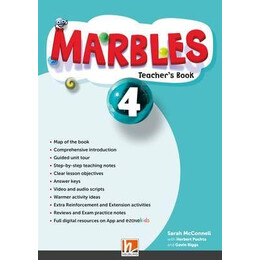 Marbles 4 Teacher's Book Καθηγητη (+app +e-Zone Kids)