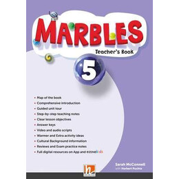 Marbles 5 Teacher's Book Καθηγητη (+app +e-Zone Kids)