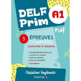 Delf Prim a1 - 5 Epreuves Professeur